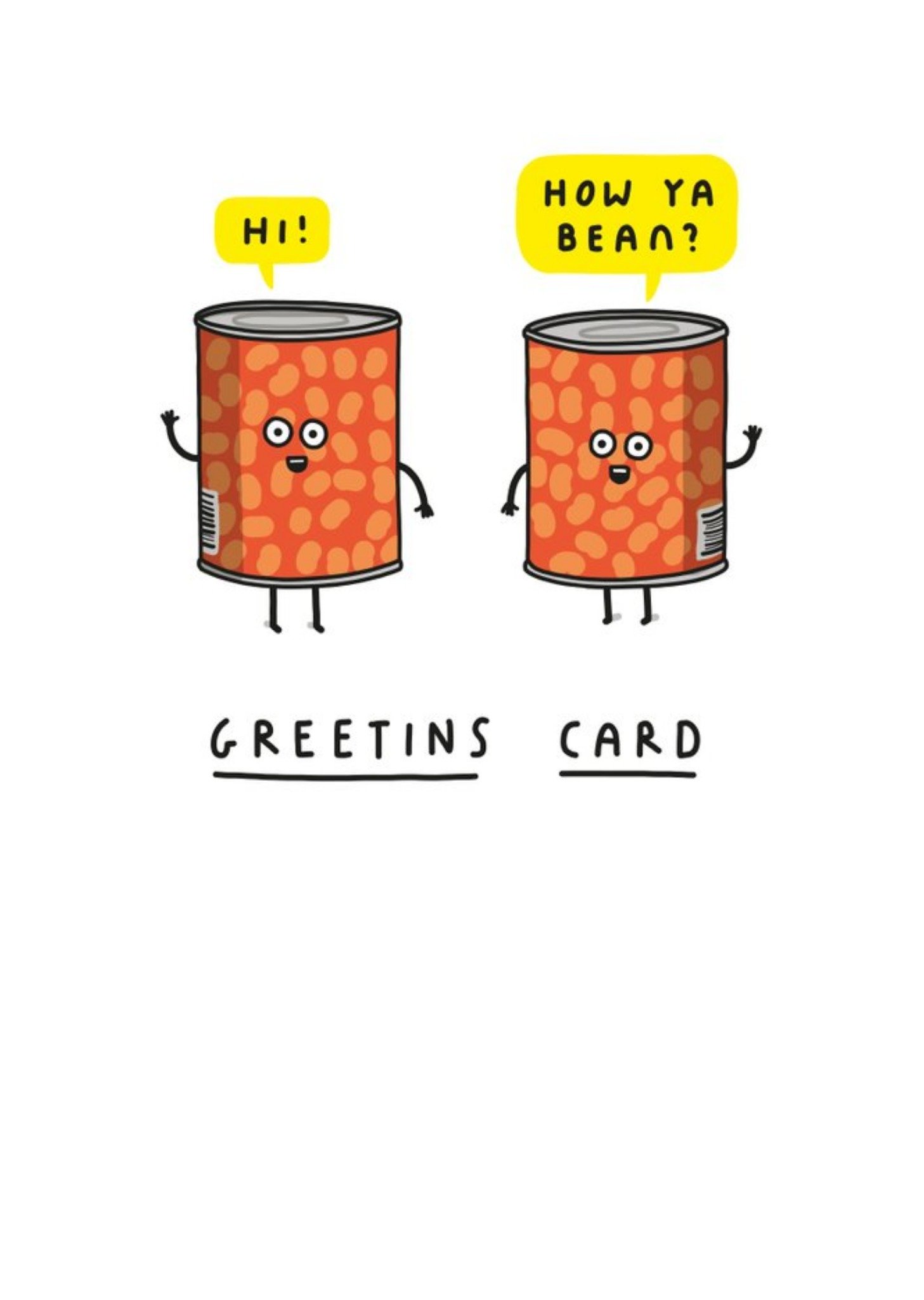 Mungo And Shoddy Funny How Ya Bean Postcard