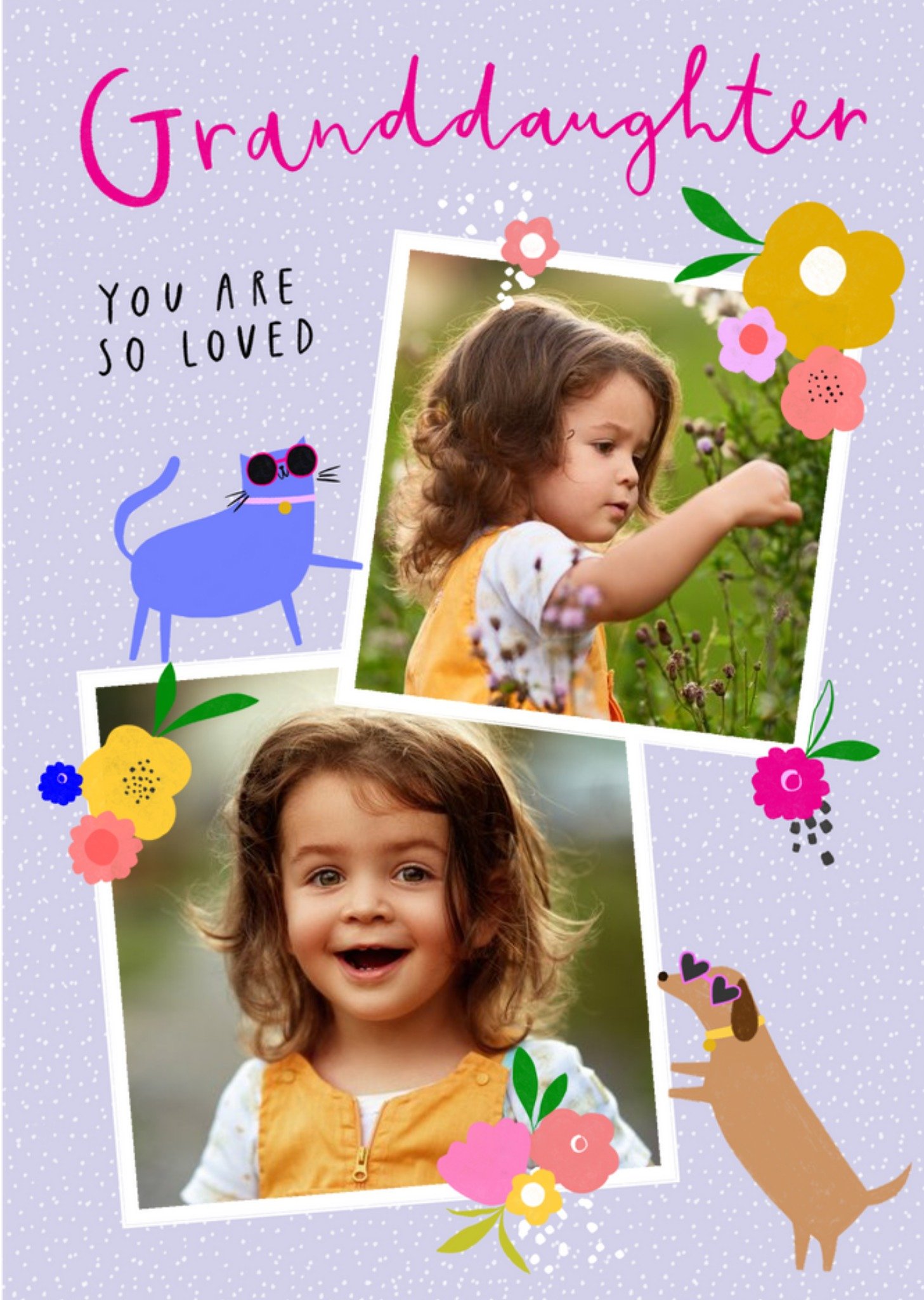 Granddaughter You Are So Loved Just A Note Card Ecard