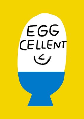 Congratulations card - Eggcellent