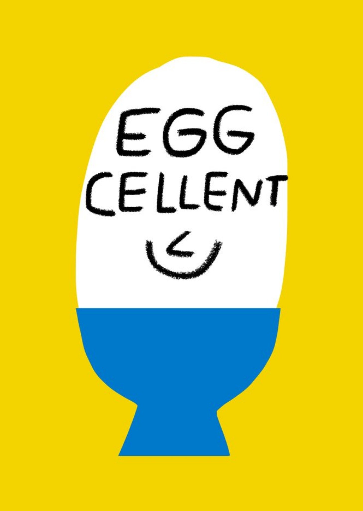 Moonpig Congratulations Card - Eggcellent, Large