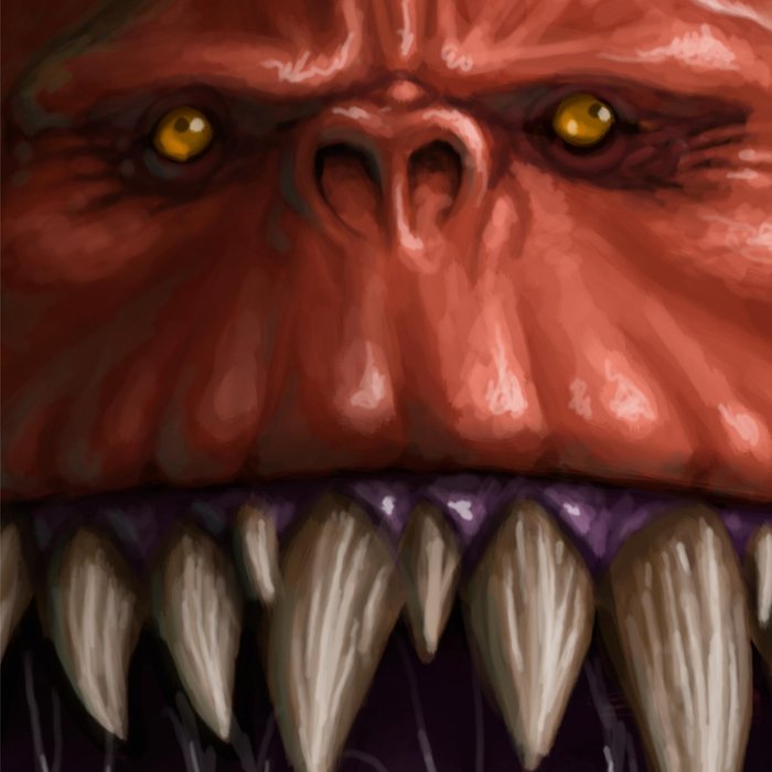 Warhammer Full Face Character Illustration Card