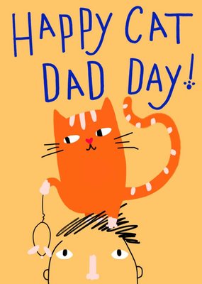 Happy Cat Dad Day! Card