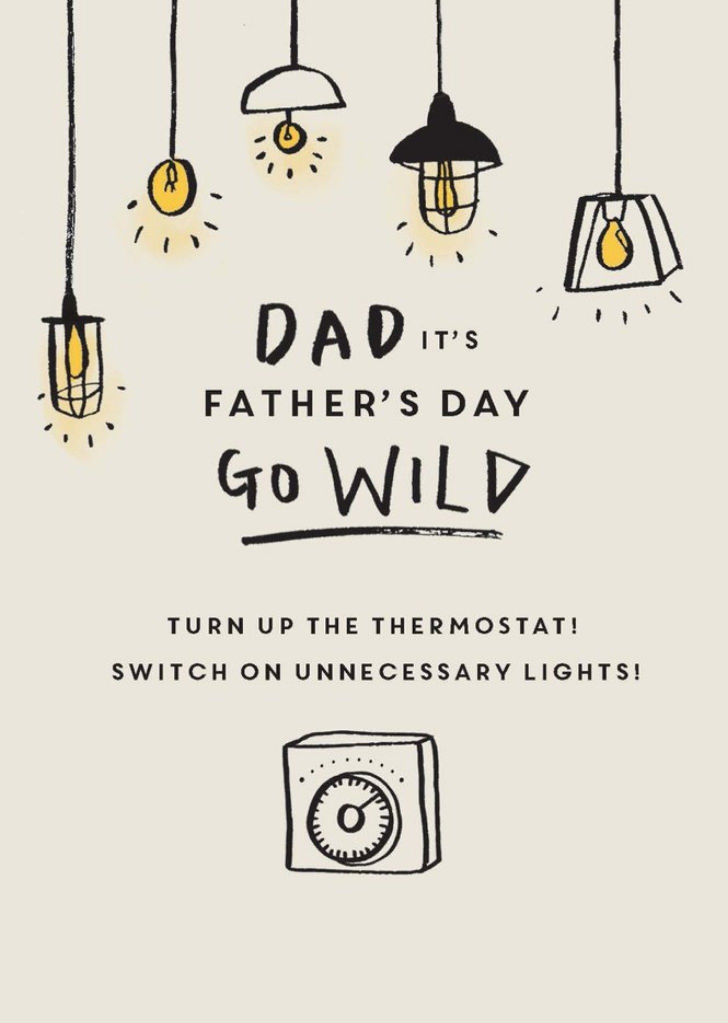 Ukg Go Wild With The Lights Father's Day Card Ecard