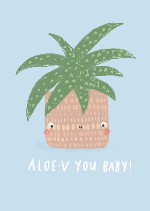 Alove You Baby Cute Card
