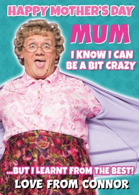 Mrs Brown's Boys I Learnt From The Best Mother's Day Card