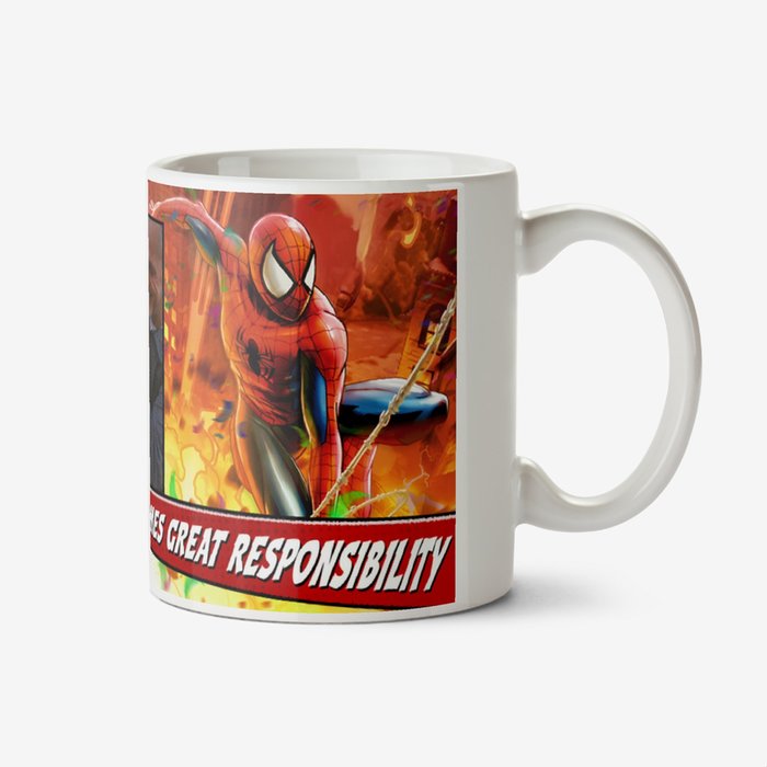 Marvel Spiderman Unlimited Gaming Photo Upload Mug