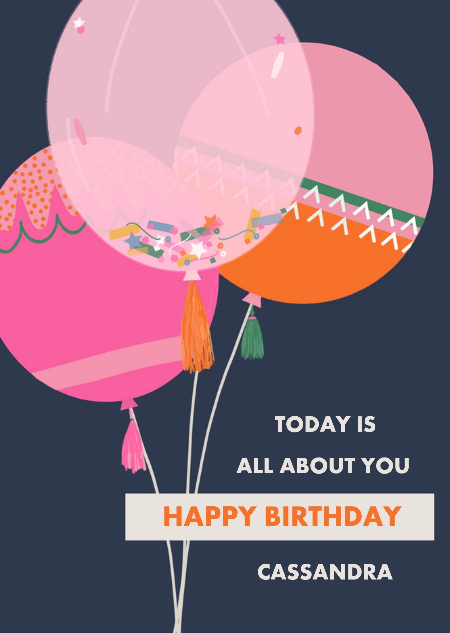 Today Is All About You Card Ecard