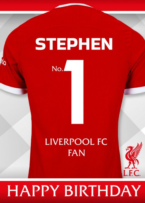 Liverpool FC Birthday Card | Moonpig