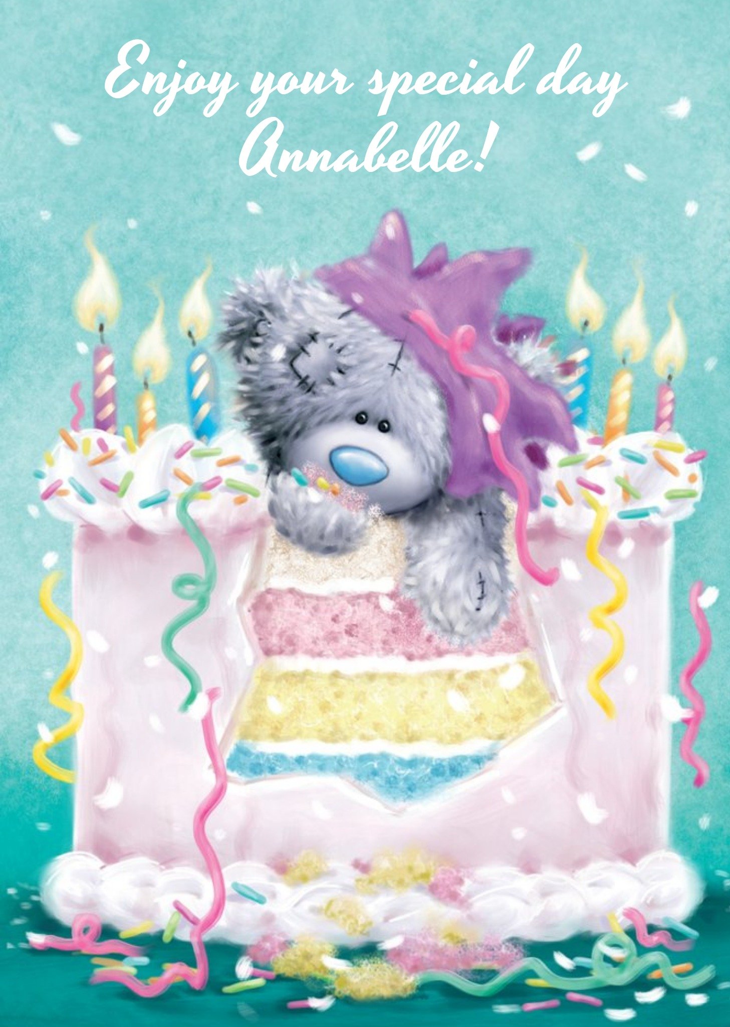 Me To You Tatty Teddy Birthday Card Ecard