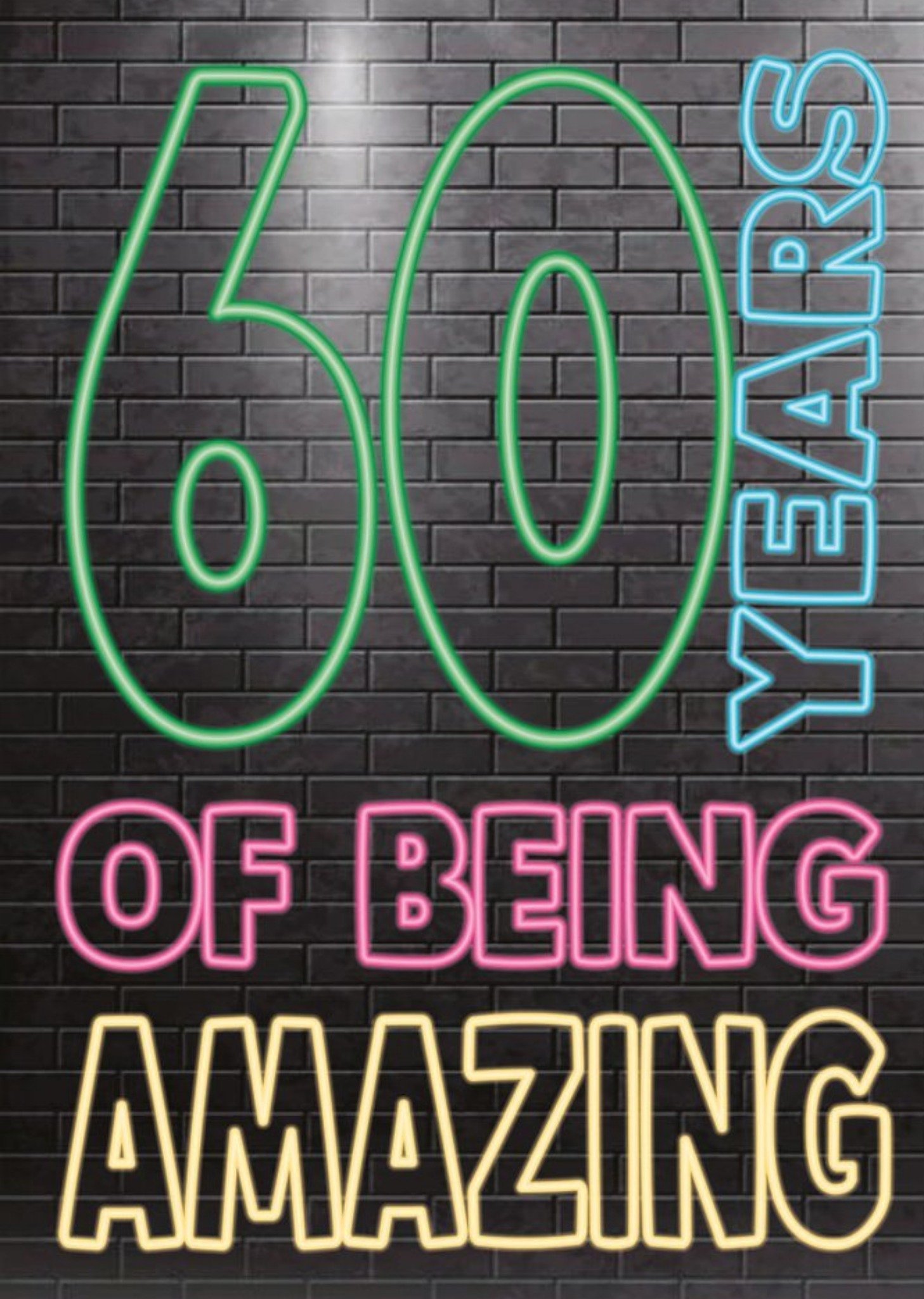 Other Cheeky Chops 60 Years Of Being Amazing Card