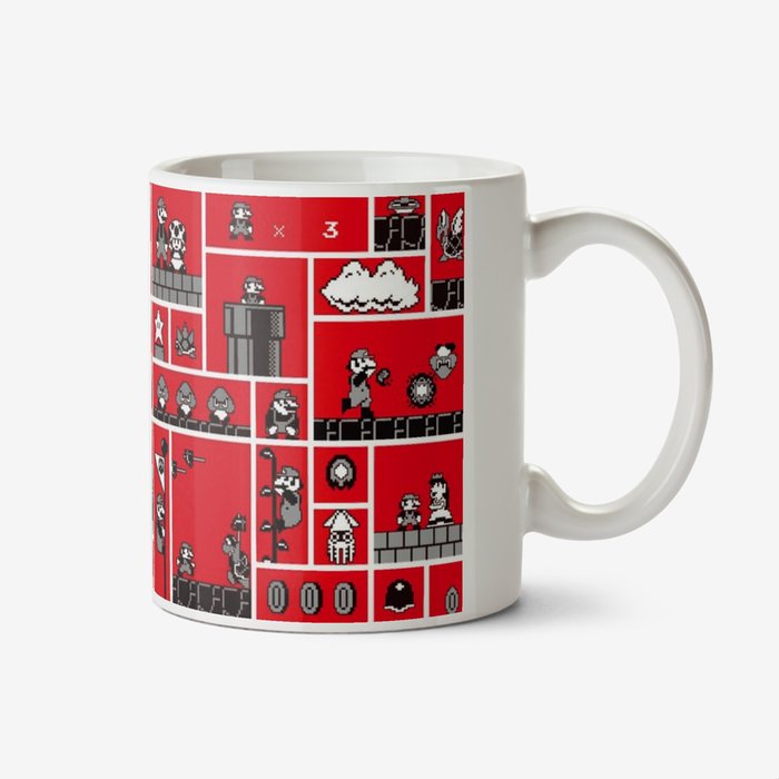 Nintendo Super Mario Retro Gaming Mug