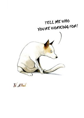 Dog Birthday Card - Funny Dog Card