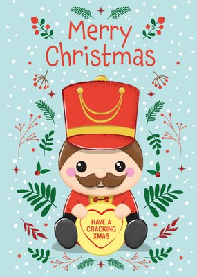 Swizzels Posh Paws Cute Nutcracker Plush Cracking Christmas Card