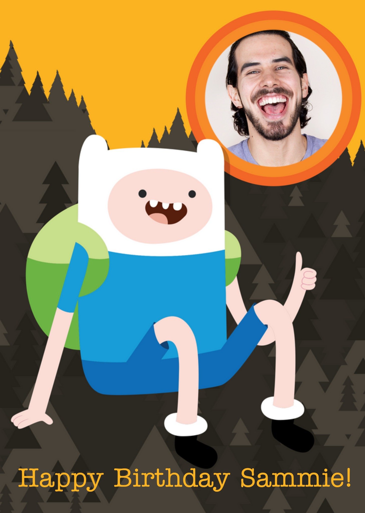 Other Adventure Time Finn Photo Upload Card Ecard