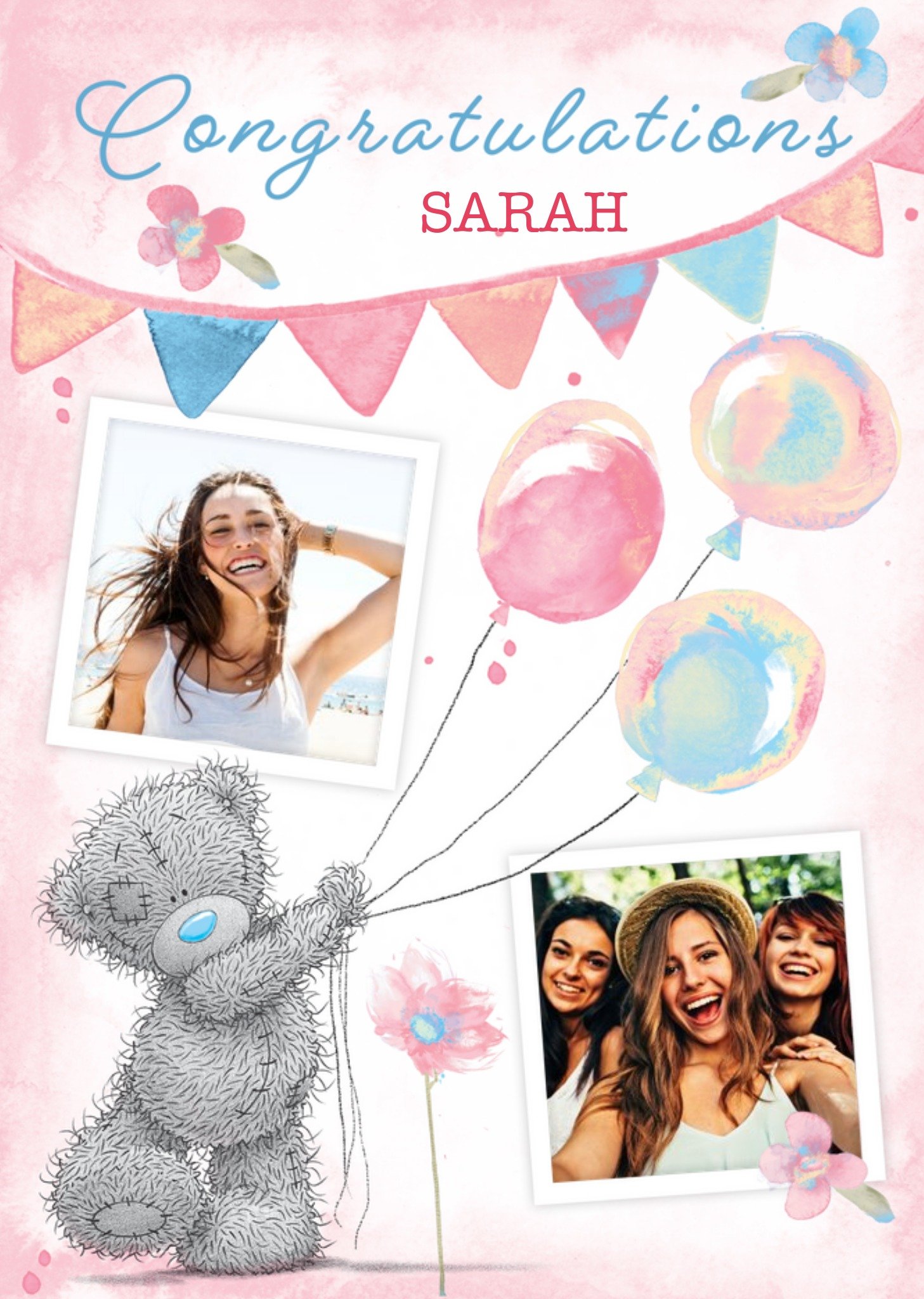 Me To You Tatty Teddy Cute Congratulations Card