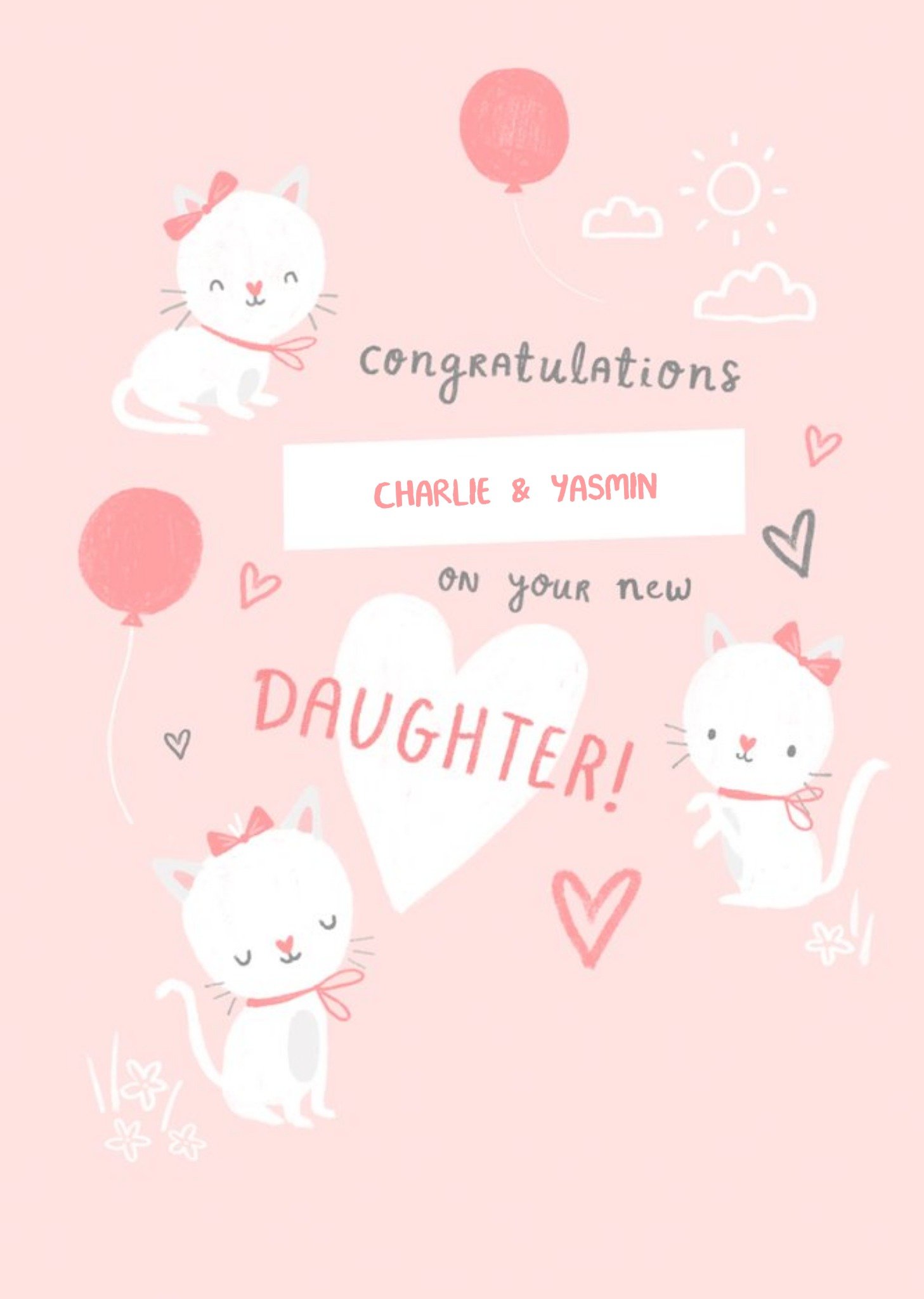 Millicent Venton Illustrated New Baby Card