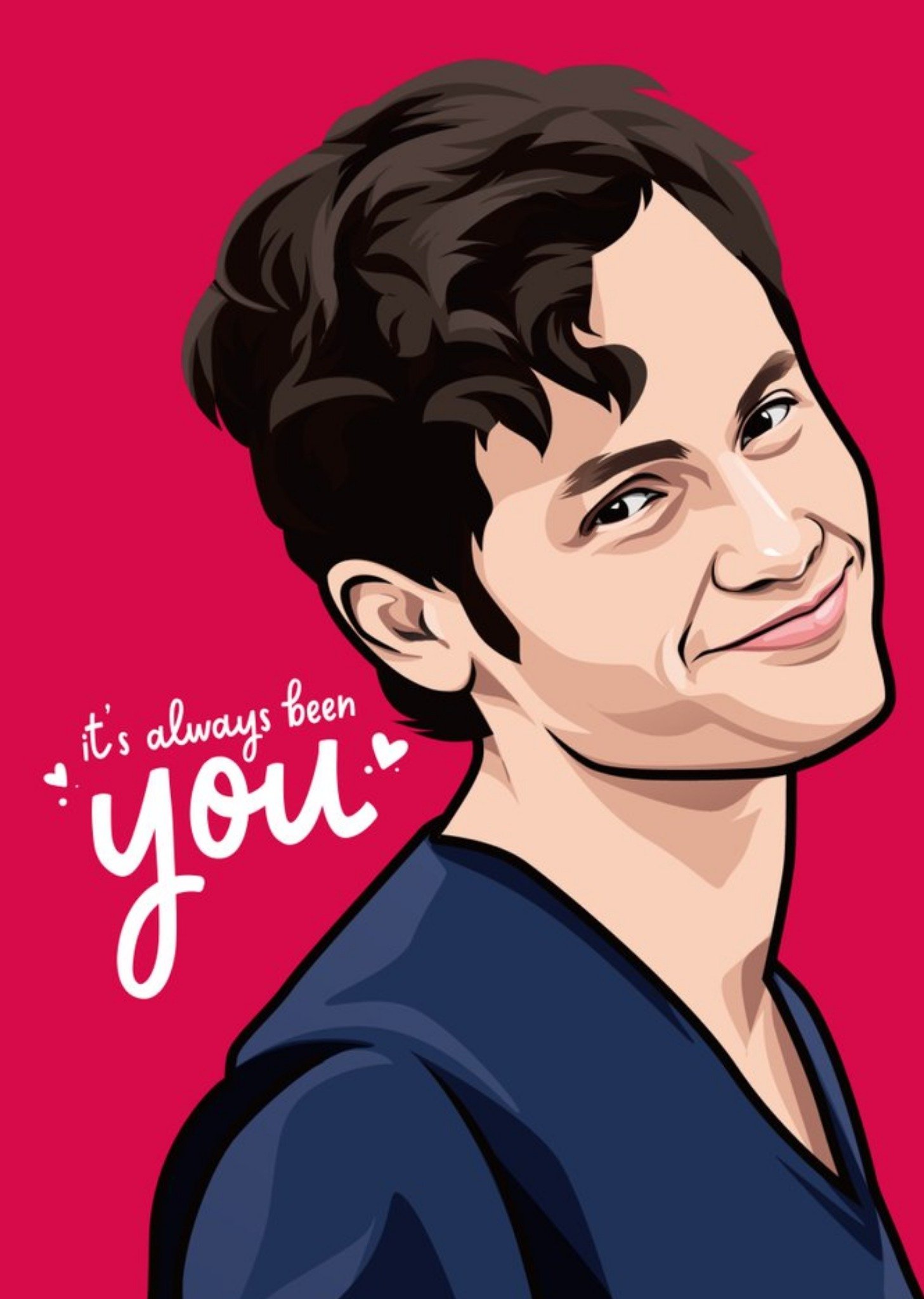 All Things Banter Pun Illustration Netlix Valentine's Card