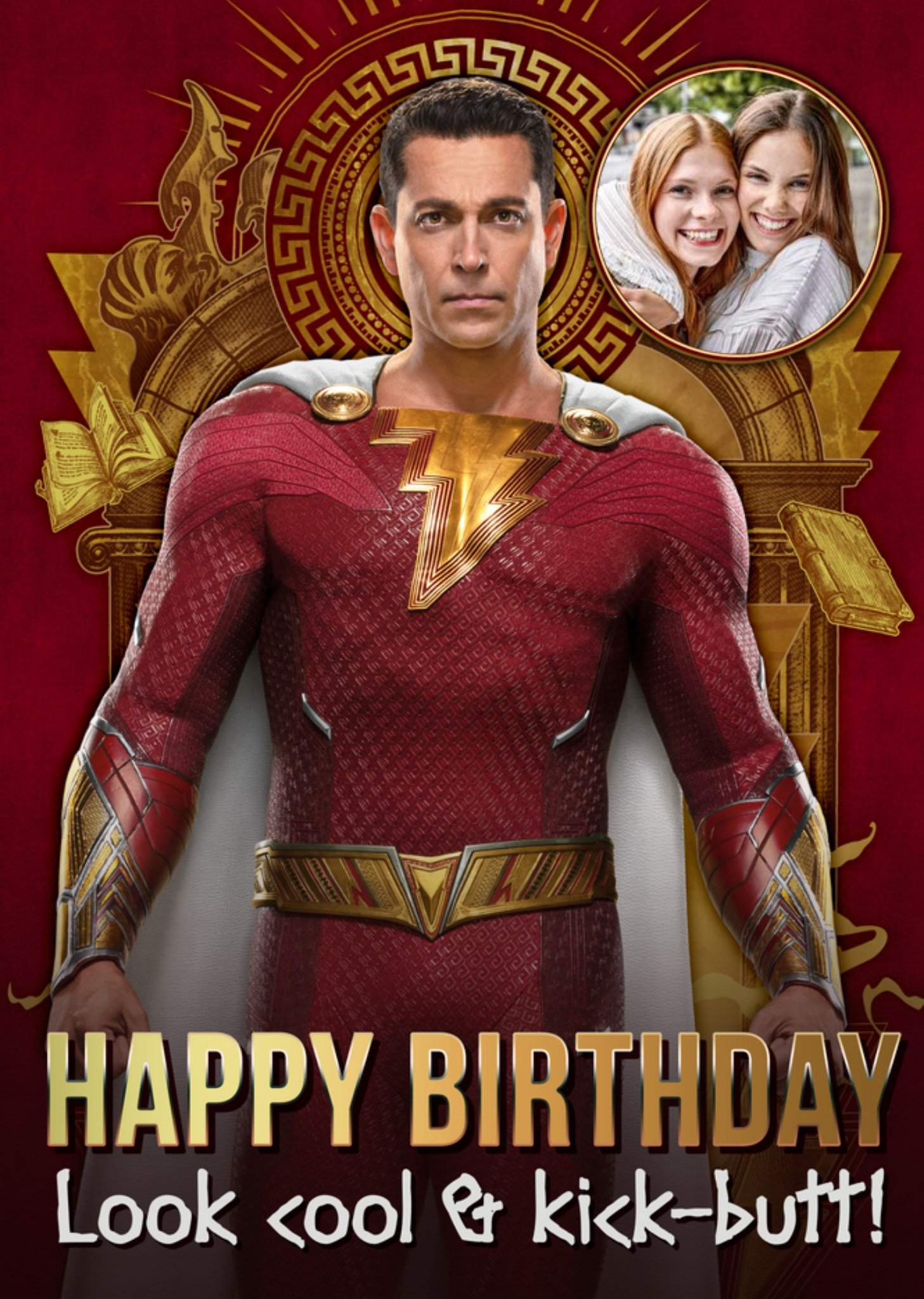 Shazam Photo Upload Birthday Card Ecard