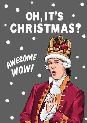 Awesome Wow Christmas Musical Spoof Christmas Card