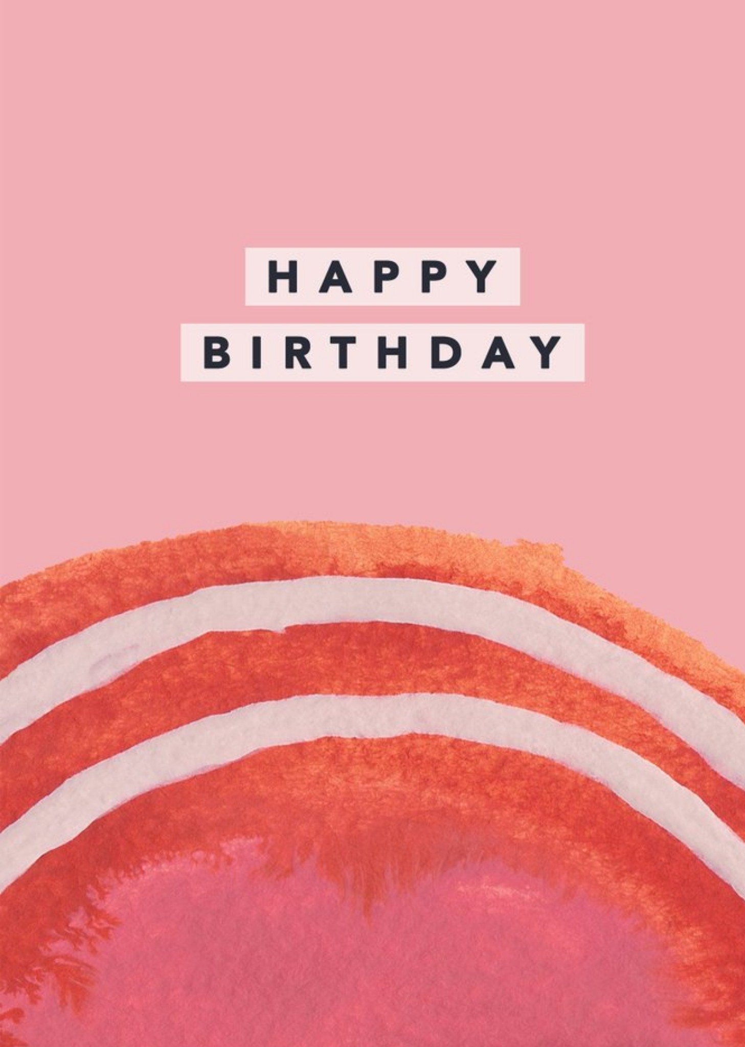 Abstract Positive Pattern Birthday Card By Joy Jen Studio Ecard