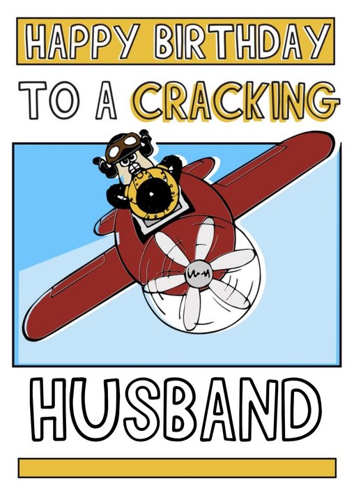 Wallace and Gromit Cracking Husband Birthday Card