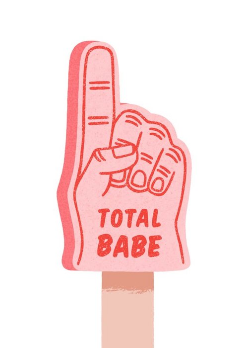 Folio Total Babe Fan finger Card