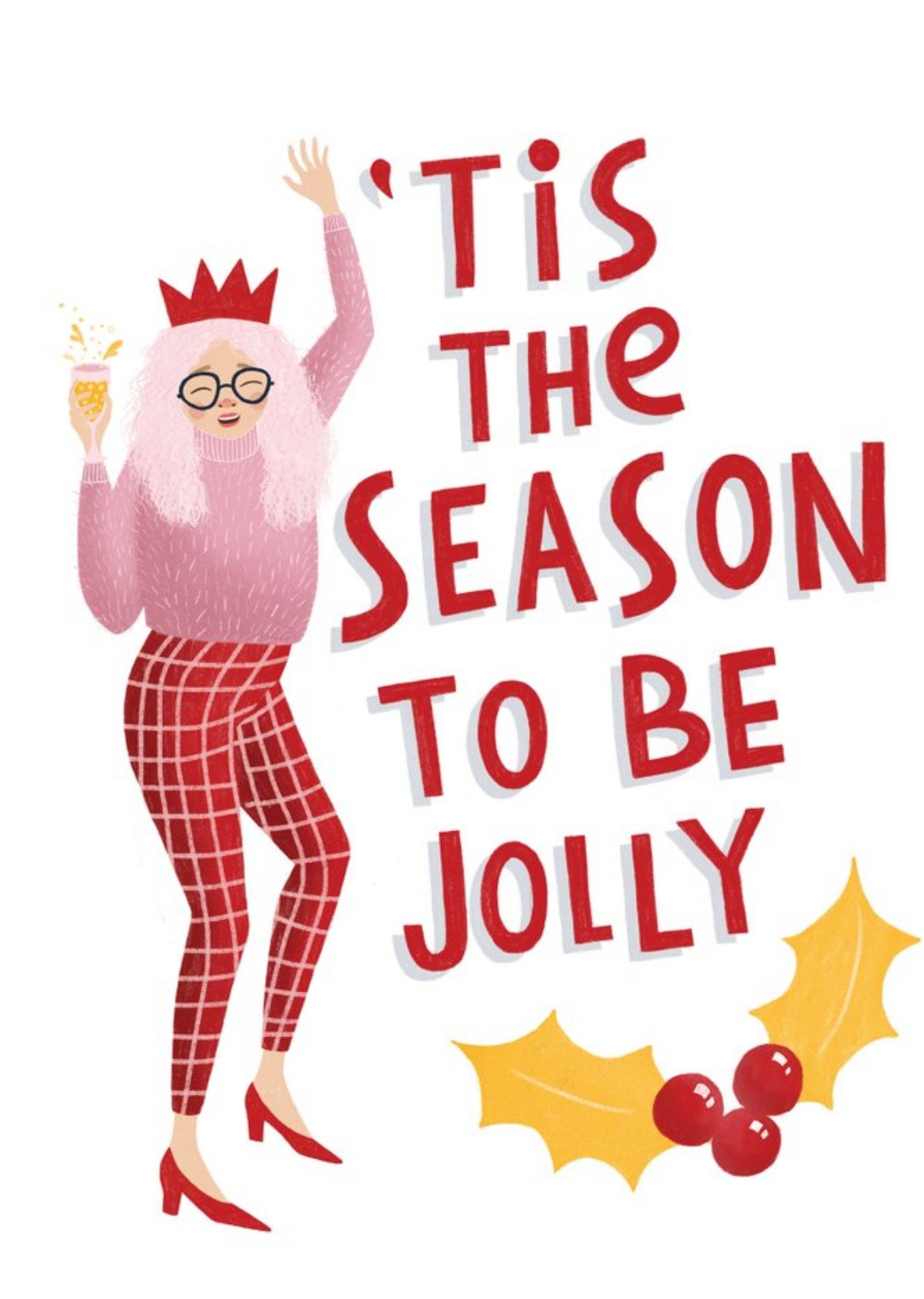 Cardy Club Tis The Season To Be Jolly Card Ecard