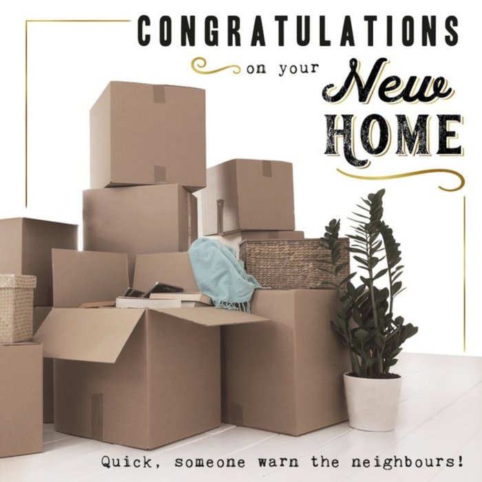 Funny Congratulations on Your New Home Card