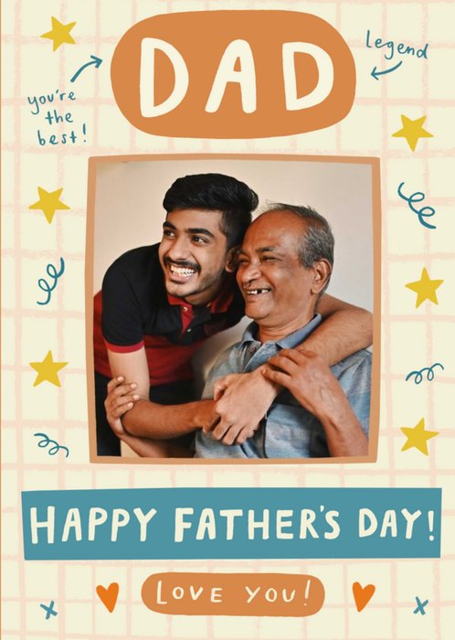 Father's Day Photo Upload Card