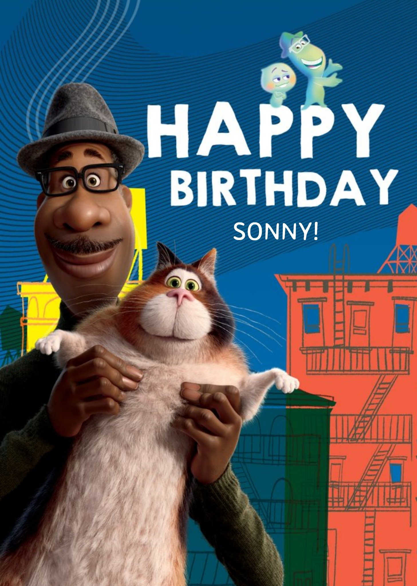 Disney Pixar Soul Happy Birthday Card Ecard