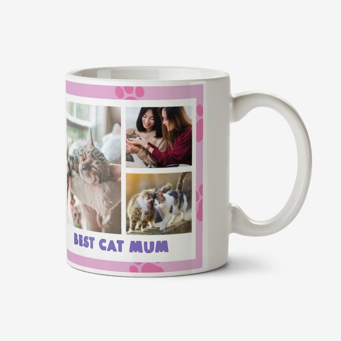 Beyond Words Love You Fur-Ever Cat Mum Photo Upload Mug