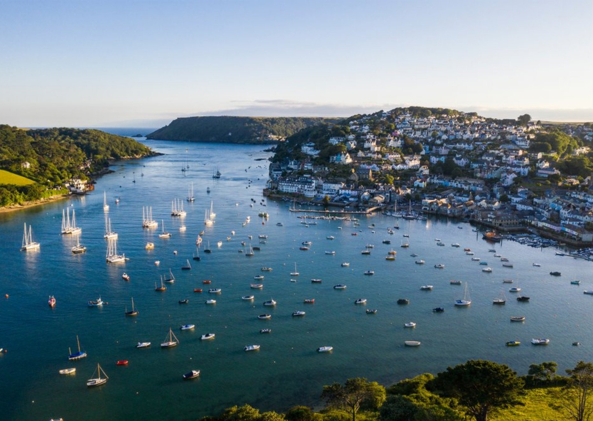 Photo Of Landscape Sea Salcombe Card