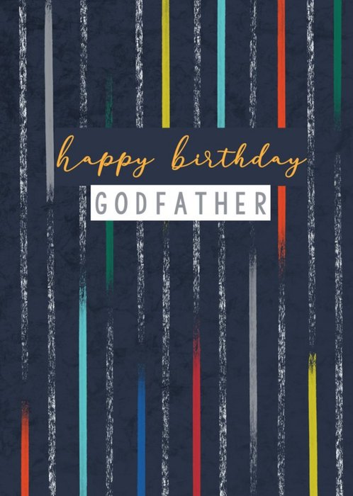 Happy Birthday Godfather Card