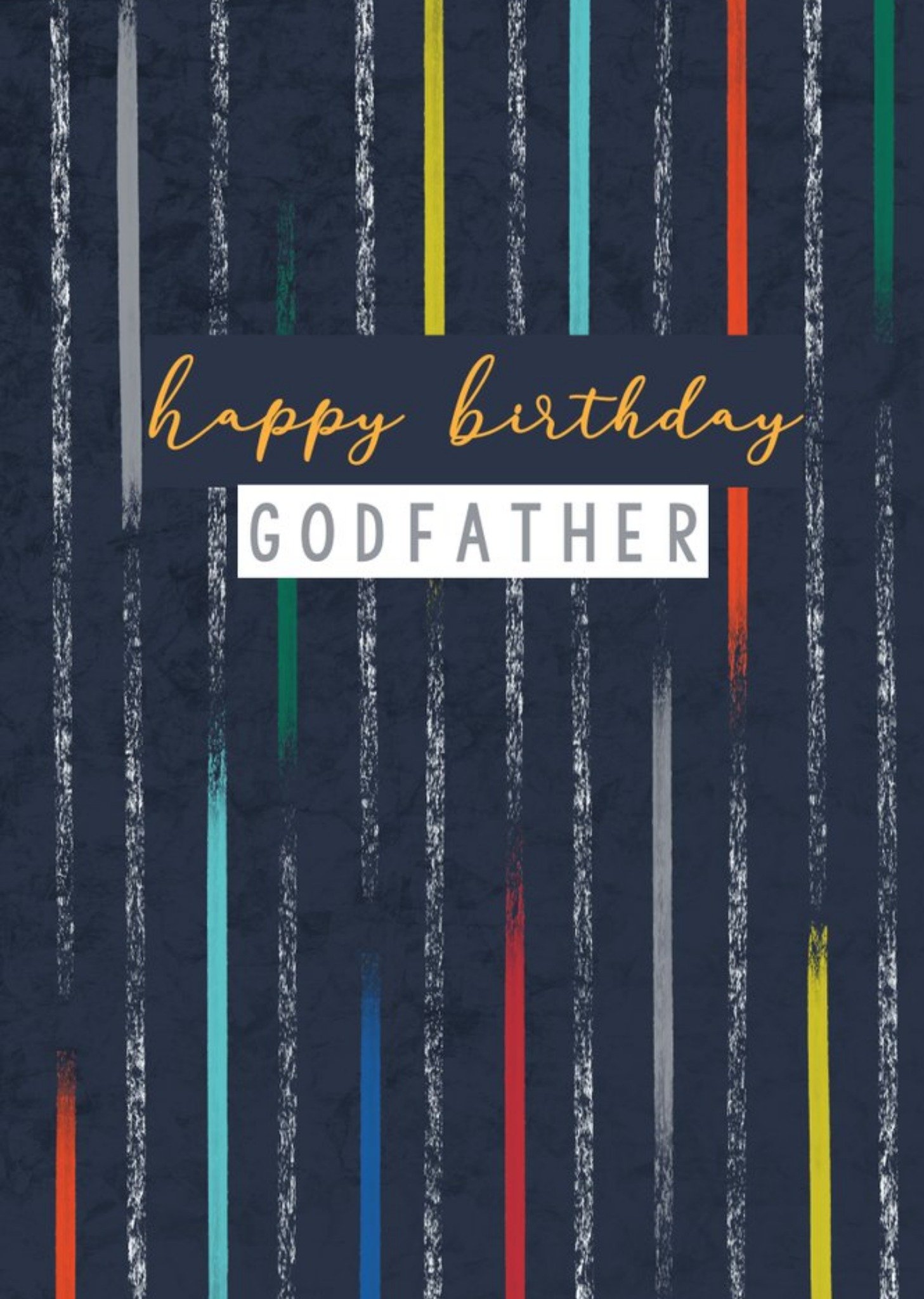 Moonpig Happy Birthday Godfather Card, Large