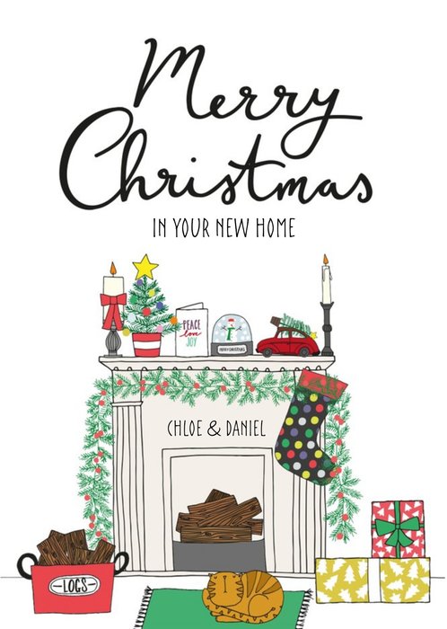 Merry Christmas In Your New Home Card