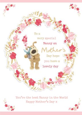 Cute Boofle Very Special Nanny Mother's Day Card