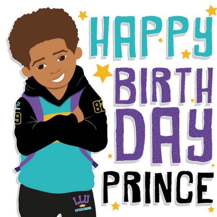 Happy Birthday Prince Card