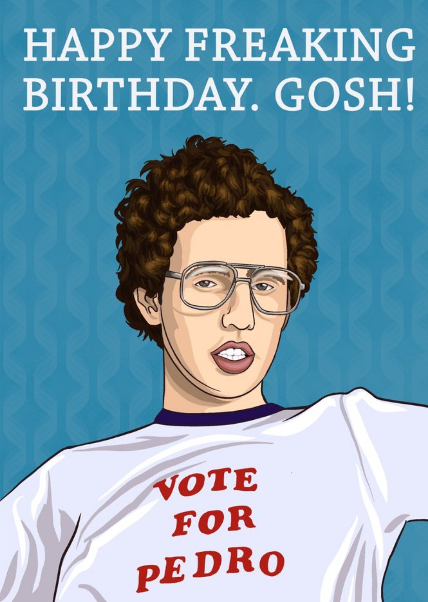 Happy Freaking Birthday Gosh Funny Film Card Ecard