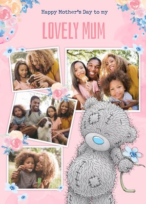 Me To You Tatty Teddy Lovely Mum Photo Upload Mother's Day Card