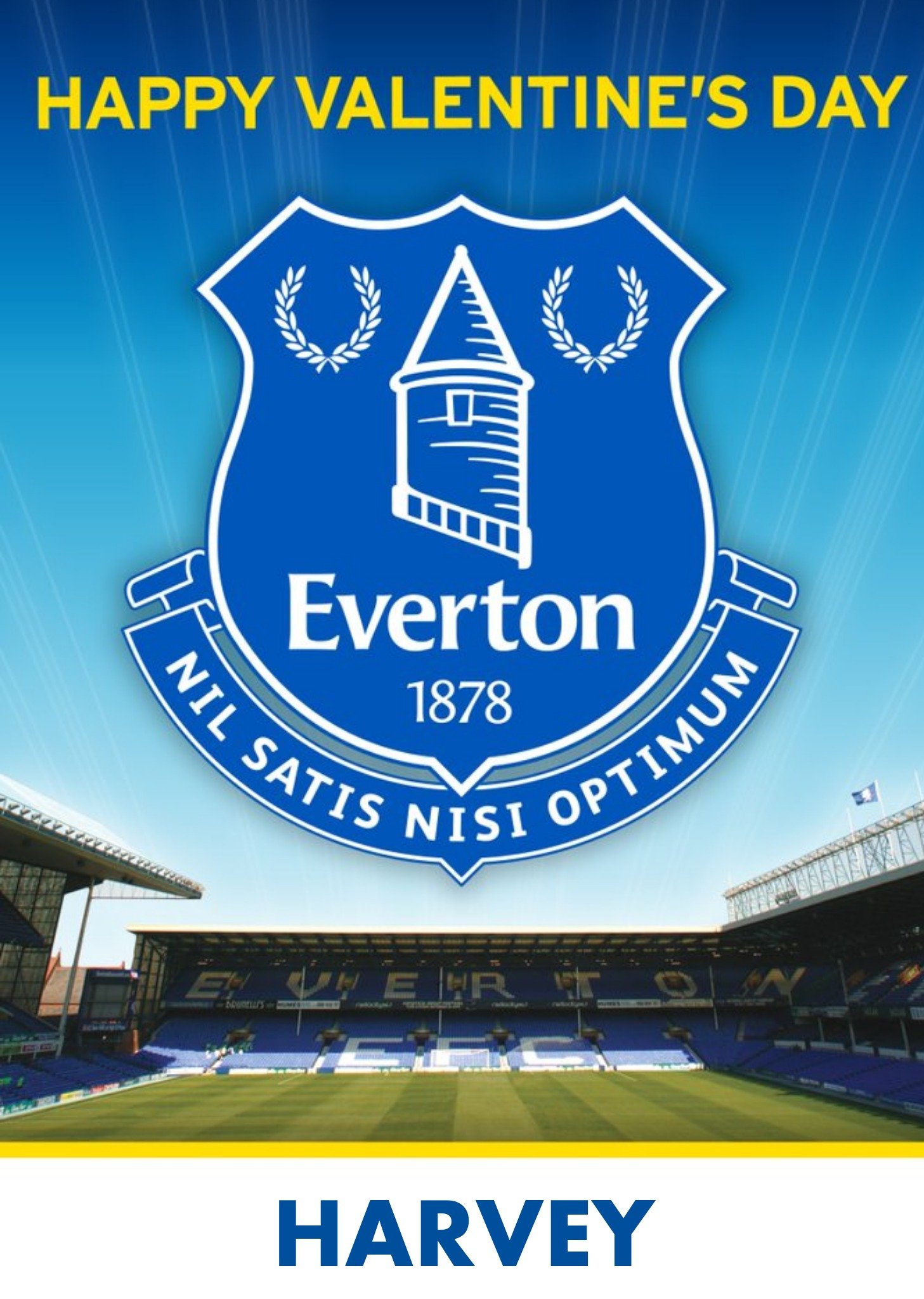 Other Everton Premier League Valentines Day Card Ecard
