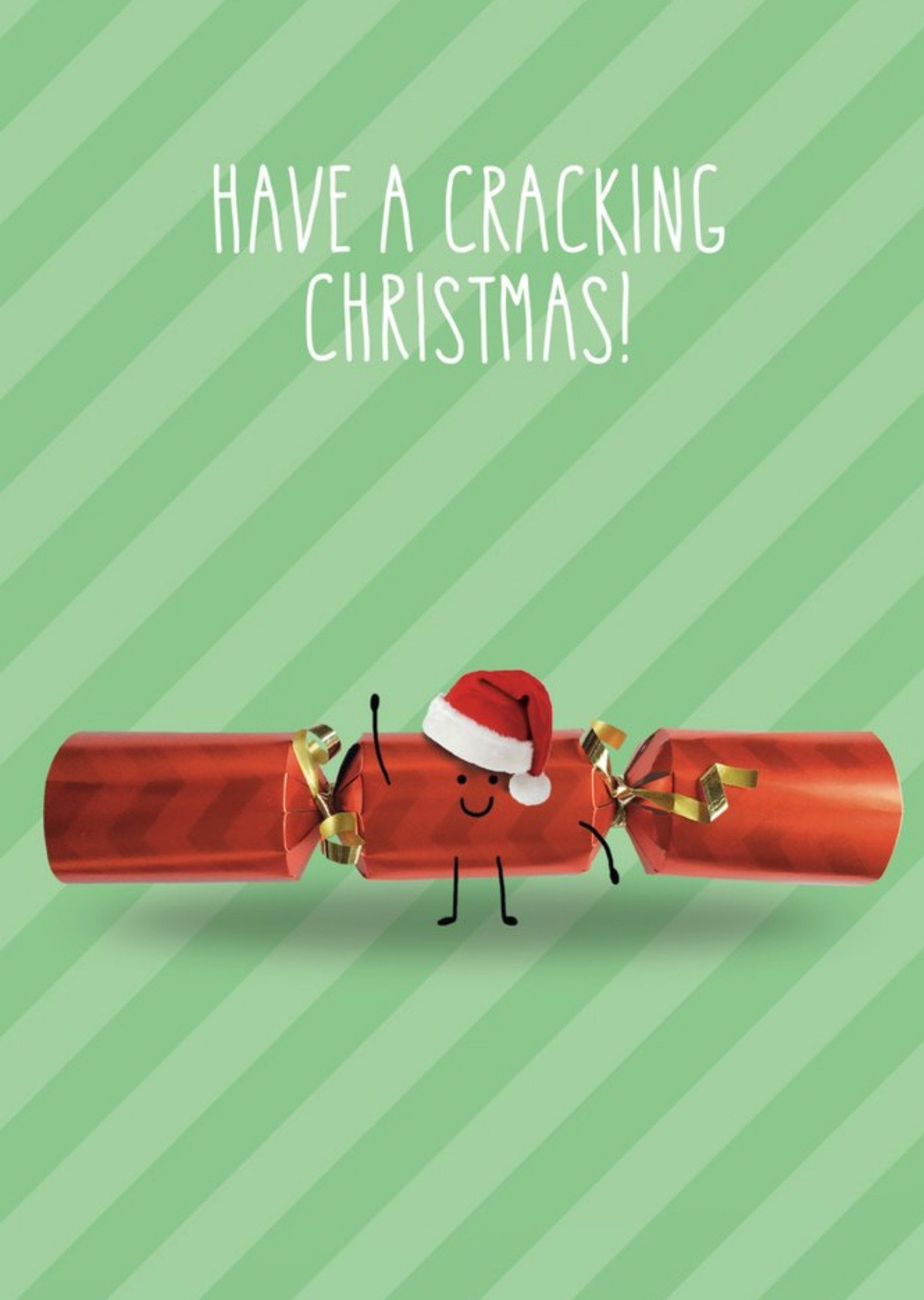 Moonpig Cracking Cracker Pun Christmas Card Ecard