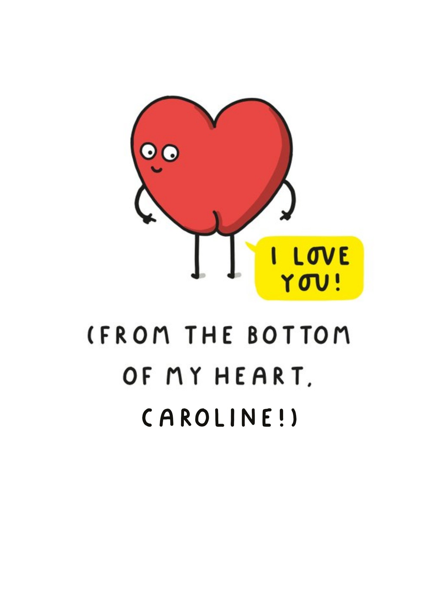 From The Bottom Of My Heart Card Ecard