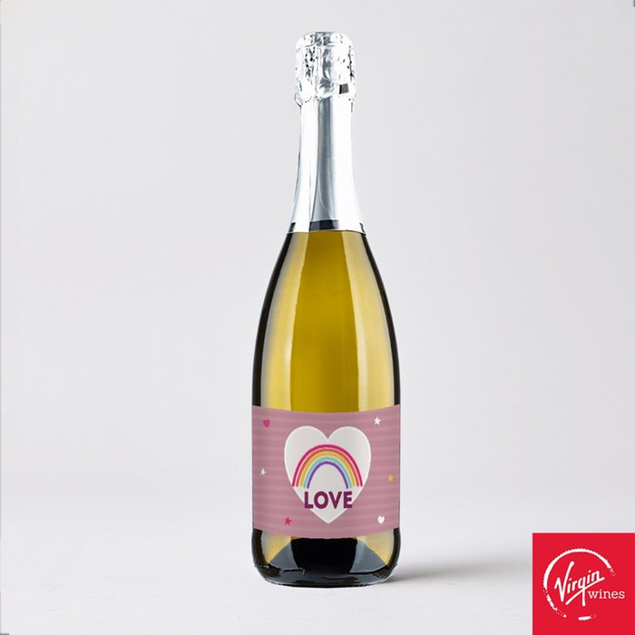 Personalised Love Prosecco 75cl