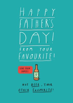 Father's Day Card - Father's Day - Beer