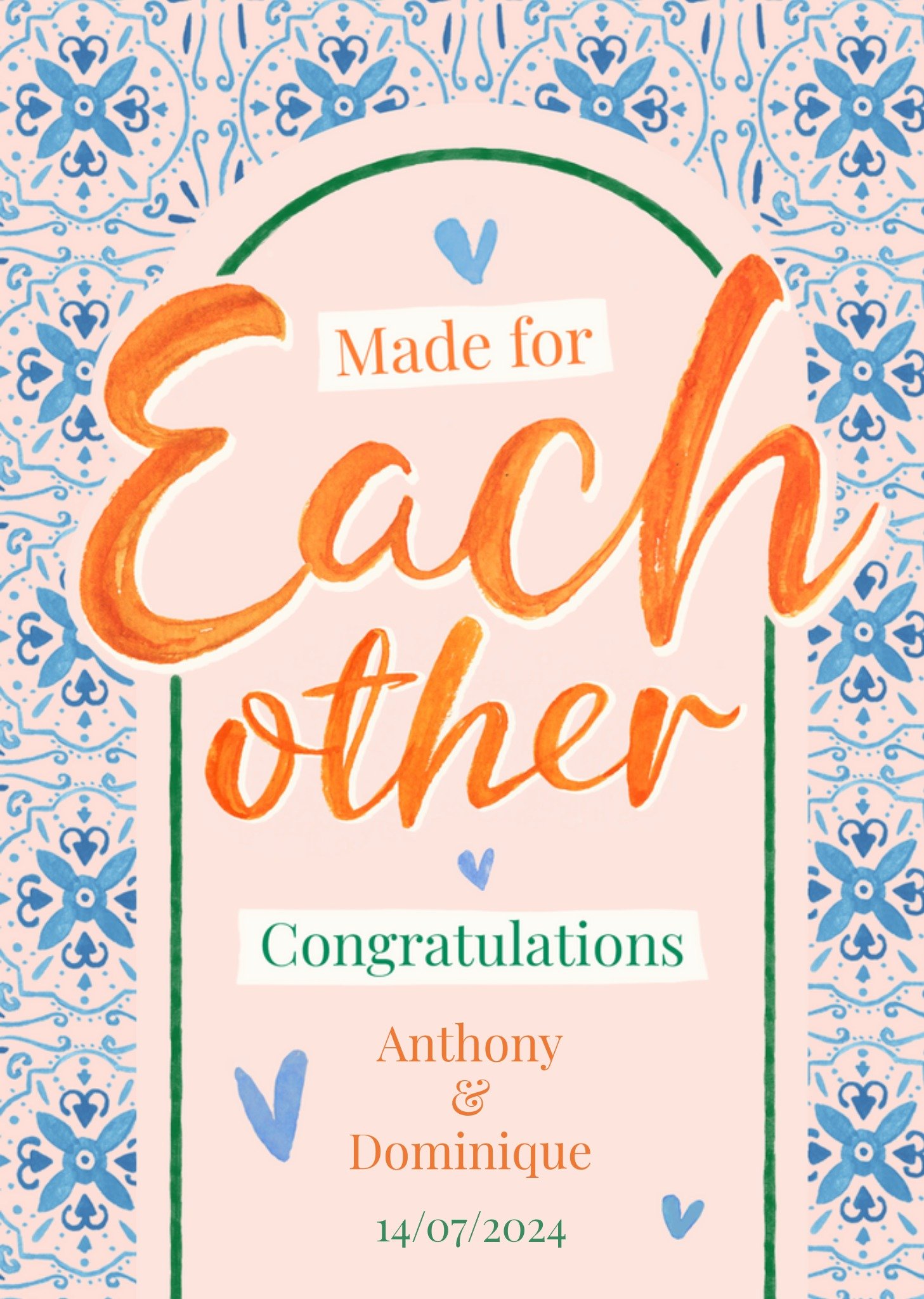 Made For Each Other Wedding Card Ecard