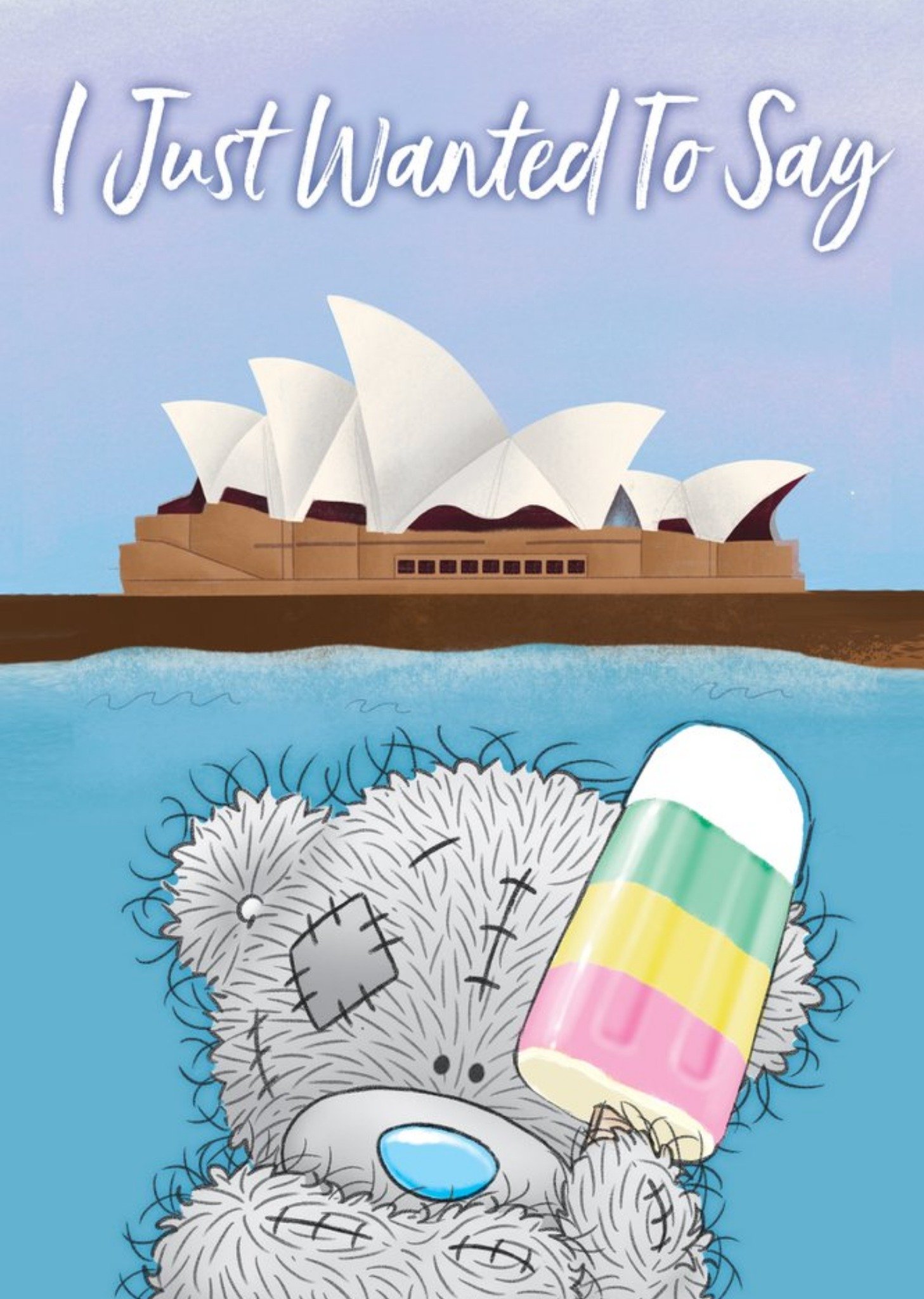 Me To You Tatty Teddy Sydney Opera House Just A Note Card Ecard