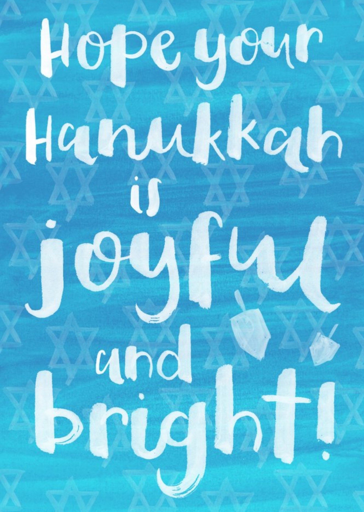 Hope Your Hanukkah Is Joyful And Bright Personalised Happy Hanukkah Card Ecard