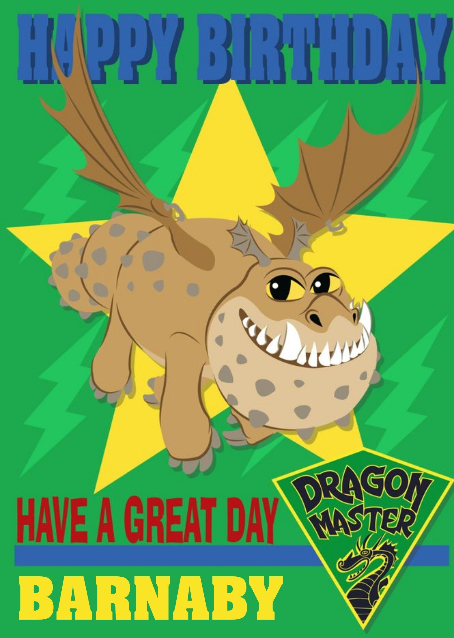 How To Train Your Dragon Gronckle Birthday Card Ecard