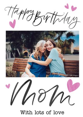 Allure Photo Upload Mom Birthday Card