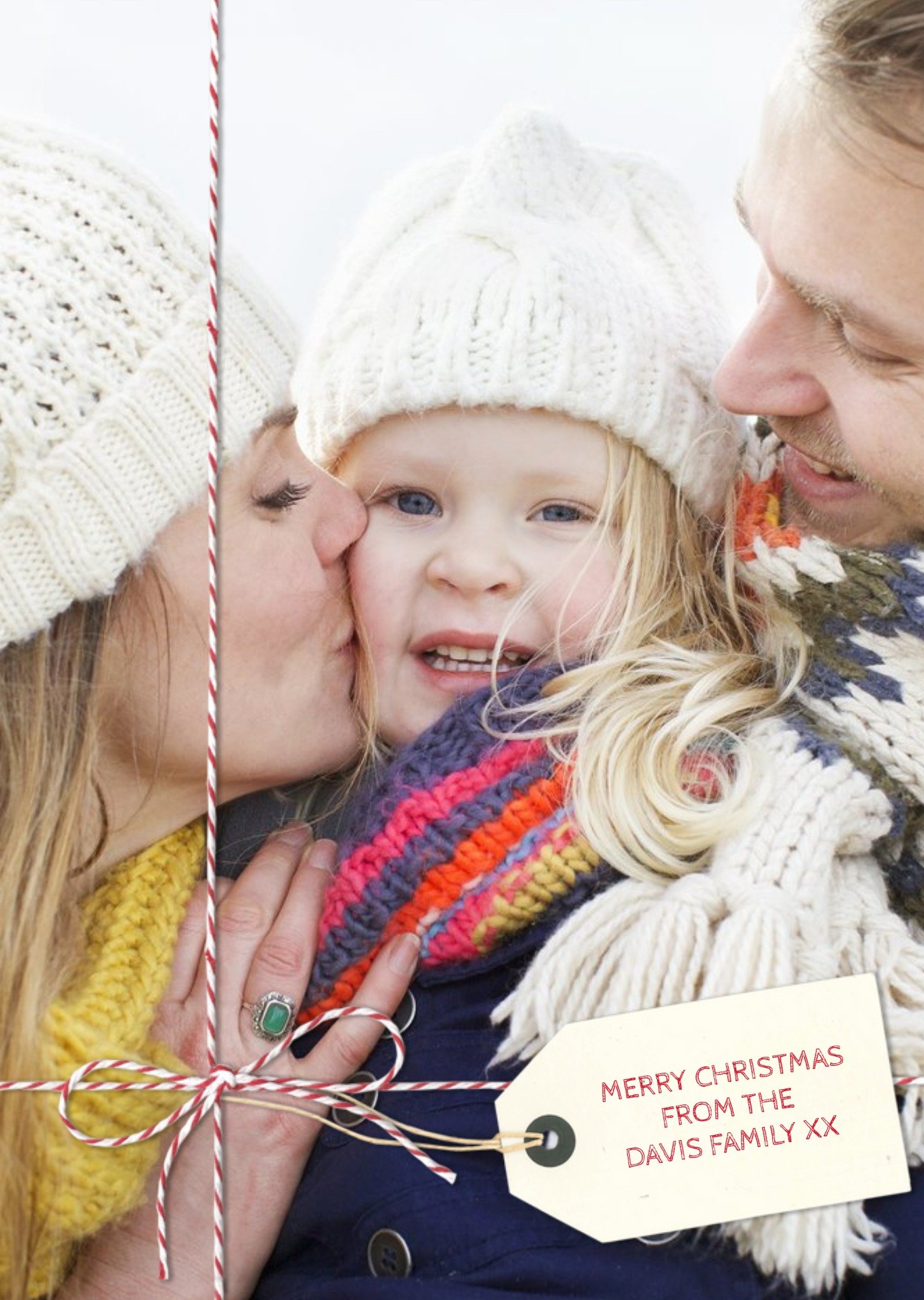 Family Photo Christmas Card Ecard